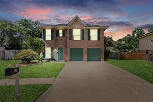 506 Turtle Back Cv, Killeen, TX 76542 - view of front of house featuring a garage, concrete driveway, and brick siding