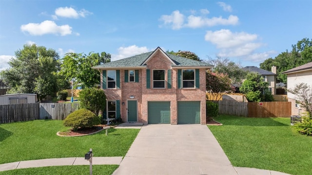 506 Turtle Back Cv, Killeen, TX 76542 - colonial home with driveway, a garage, and brick siding