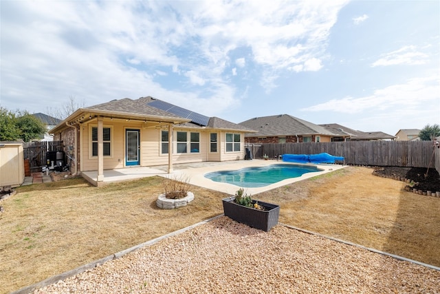 18824 Keeli Ln, Pflugerville, TX 78660 - view of pool with a fenced backyard and a patio area