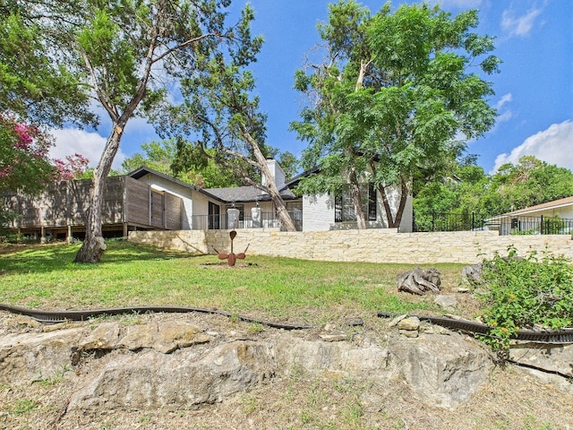 6108 Shadow Valley Dr Unit B, Austin, TX 78731 - view of yard