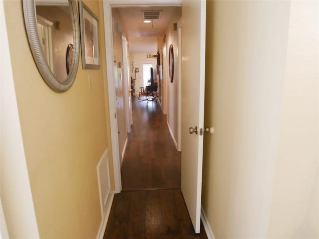 1501 W Braker Ln Unit 1262B, Austin, TX 78758 - corridor with dark wood-style floors