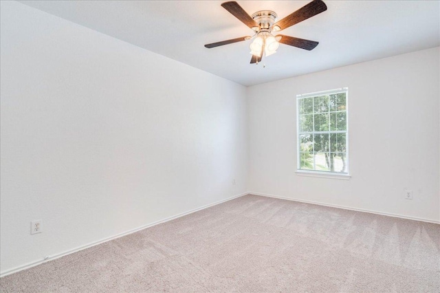 618 Lavaca Loop, Elgin, TX 78621 - carpeted spare room with a ceiling fan and baseboards