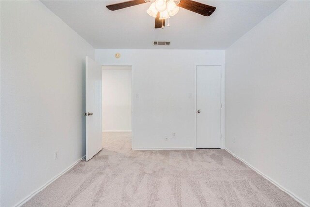 618 Lavaca Loop, Elgin, TX 78621 - unfurnished bedroom featuring carpet floors and ceiling fan
