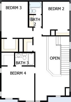 843 Perry Pass, Round Rock, TX 78664 - view of home floor plan