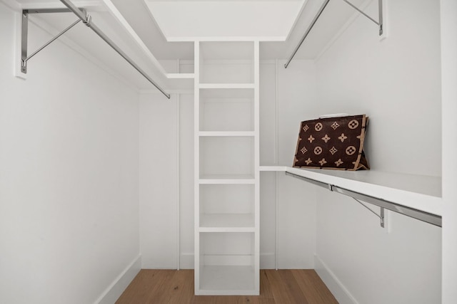1911 Piedmont Ave, Austin, TX 78757 - spacious closet featuring wood finished floors