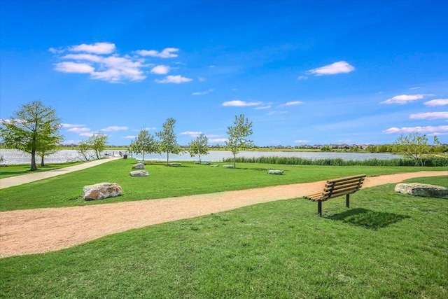 2944 Saint Federico Way, Round Rock, TX 78665 - view of community featuring a lawn and a water view