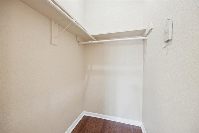 712 W 21st St Unit 202, Austin, TX 78705 - walk in closet with dark wood-type flooring