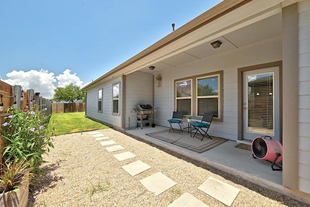 5512 Baythorne Dr, Austin, TX 78747 - view of patio featuring area for grilling