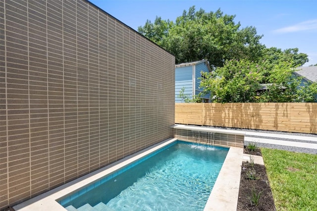 1203 Richcreek Rd, Austin, TX 78757 - view of swimming pool featuring a fenced backyard