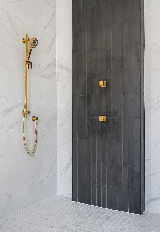 1203 Richcreek Rd, Austin, TX 78757 - full bathroom with tiled shower