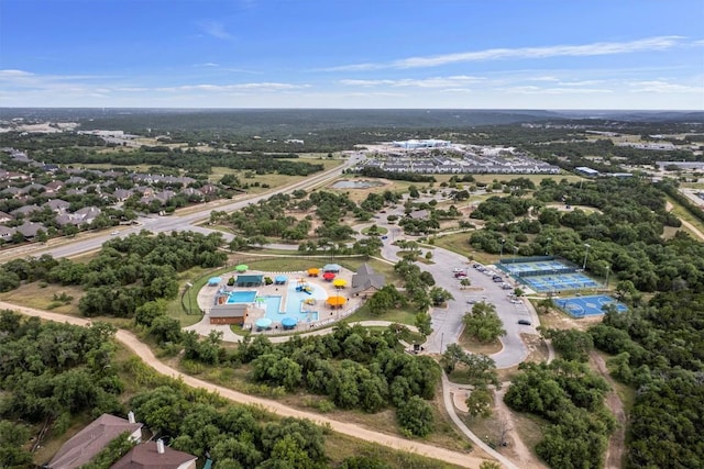 2010 Hawksbury Way, Cedar Park, TX 78613 - bird's eye view of a pool area