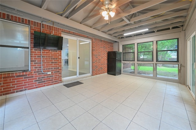 910 Rocking Spur Cv, Pflugerville, TX 78660 - unfurnished sunroom with ceiling fan