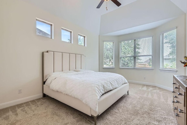 1505 Sibley Way, Leander, TX 78641 - bedroom with light colored carpet and a ceiling fan