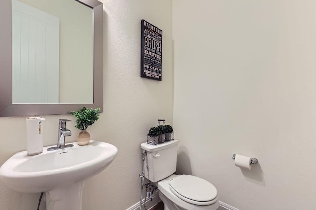 1505 Sibley Way, Leander, TX 78641 - half bathroom with baseboards