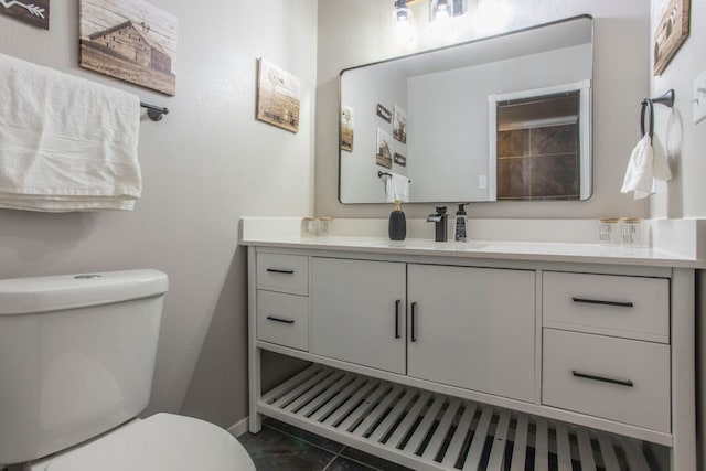 14596 Touchstone Rd Unit 3, Atascosa, TX 78002 - bathroom featuring vanity and tile patterned flooring
