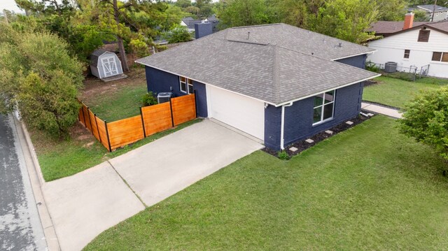 3907 Carmel Dr, Austin, TX 78721 - view from above of property
