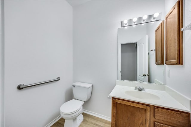 19700 San Chisolm Dr, Round Rock, TX 78664 - bathroom featuring vanity and wood finished floors