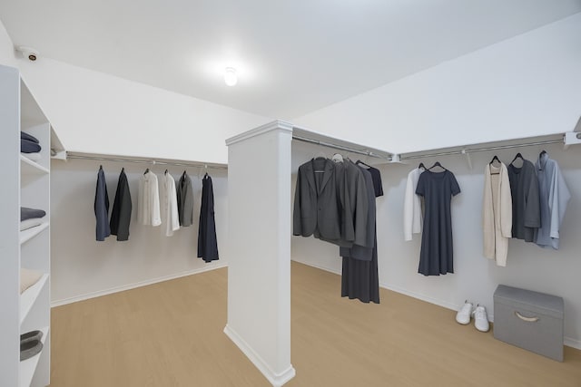 19700 San Chisolm Dr, Round Rock, TX 78664 - walk in closet featuring light wood-style floors