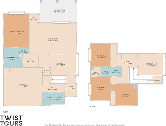 19113 Melwas Way, Pflugerville, TX 78660 - view of home floor plan