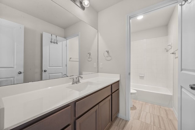 205 Falkland St, Hutto, TX 78634 - bathroom featuring vanity and shower / bath combination