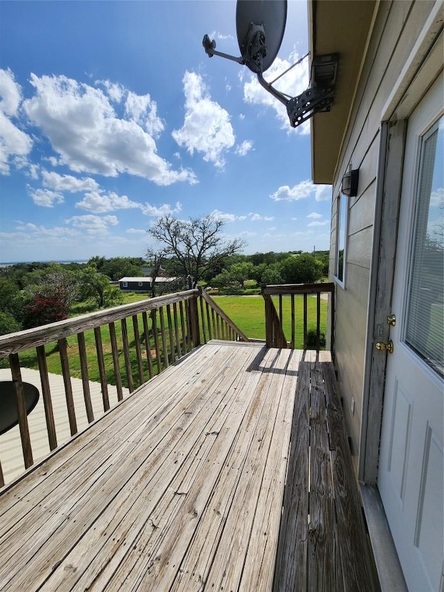 200 Nature Dr, Burnet, TX 78611 - view of deck