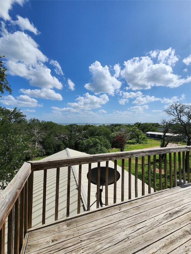 200 Nature Dr, Burnet, TX 78611 - view of wooden terrace
