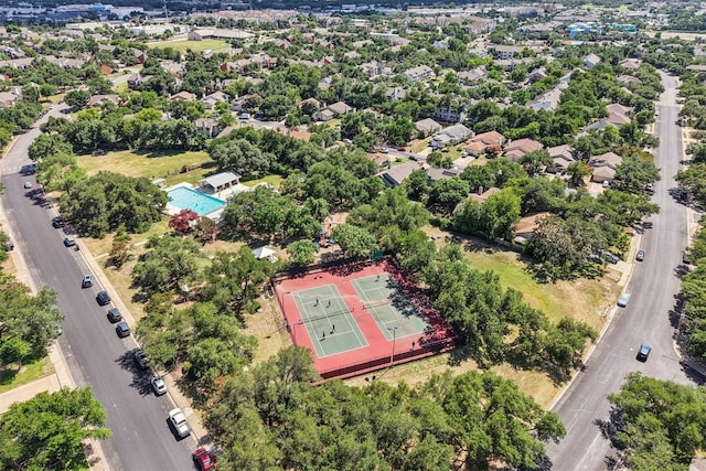 8204 Cahill Dr, Austin, TX 78729 - bird's eye view of a pool
