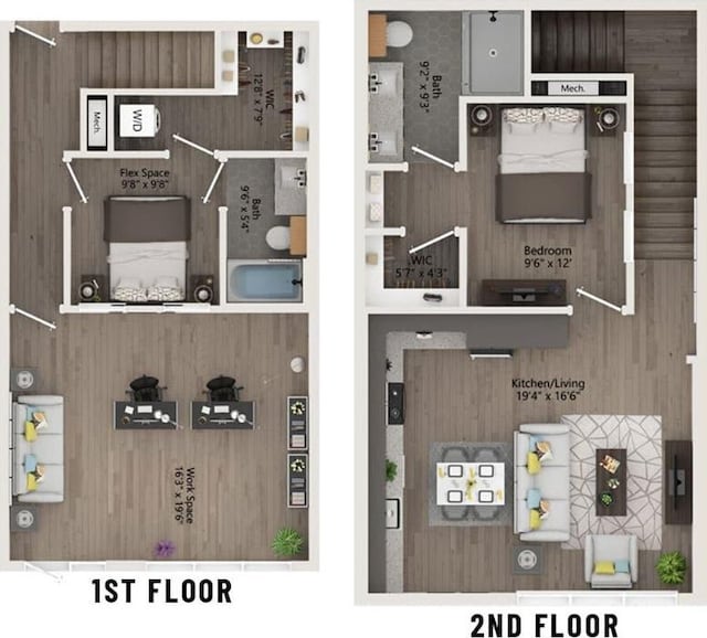 4510 Terry-O Ln Unit 139, Austin, TX 78745 - view of floor plan / room layout