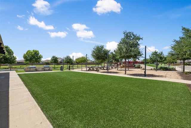 316 Shiner Ln, Georgetown, TX 78626 - view of home's community featuring a lawn