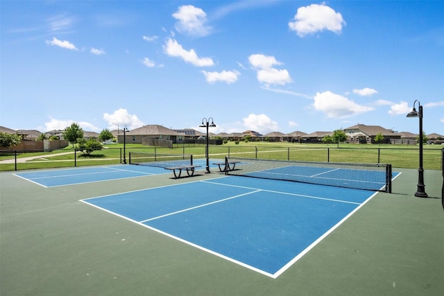 316 Shiner Ln, Georgetown, TX 78626 - view of tennis court with a residential view and community basketball court