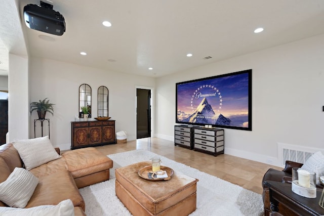 1216 Travis Bluff Way, Spicewood, TX 78669 - cinema featuring recessed lighting