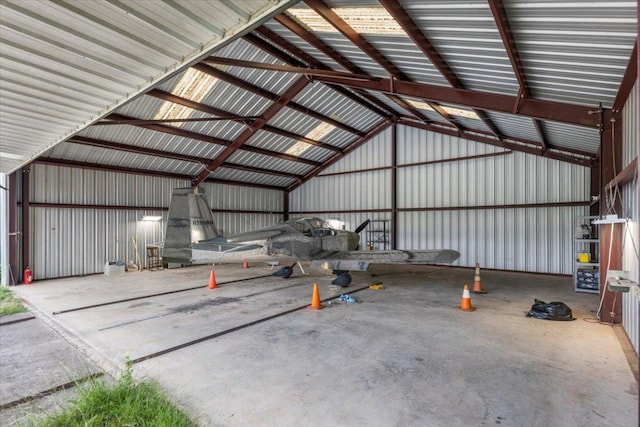 2905 Post River Rd, Cedar Park, TX 78613 - garage with metal wall