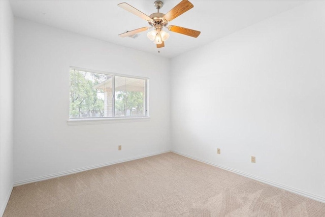 2905 Post River Rd, Cedar Park, TX 78613 - unfurnished room featuring light colored carpet and a ceiling fan