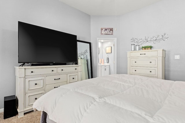 6045 Teodoro Bnd, Round Rock, TX 78665 - bedroom with ensuite bath and baseboards