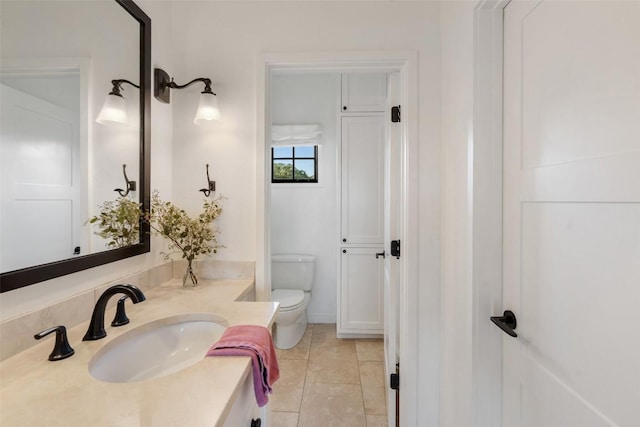 205 Hi Ridge Rd, Horseshoe Bay, TX 78657 - bathroom with vanity and tile patterned flooring
