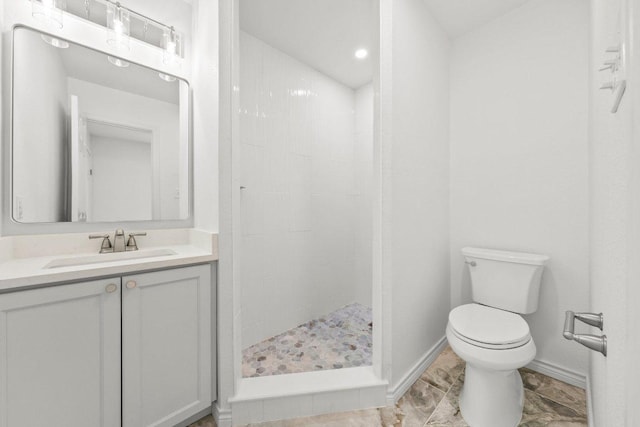 7309 Blessing Ave, Austin, TX 78752 - full bathroom with a shower stall and vanity