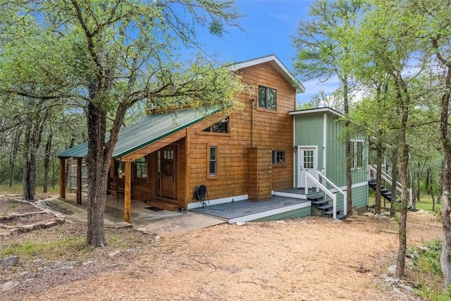 415 Balch Rd, Elgin, TX 78621 - rear view of house