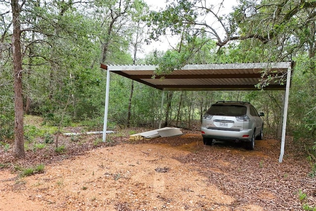 415 Balch Rd, Elgin, TX 78621 - view of vehicle parking with a carport