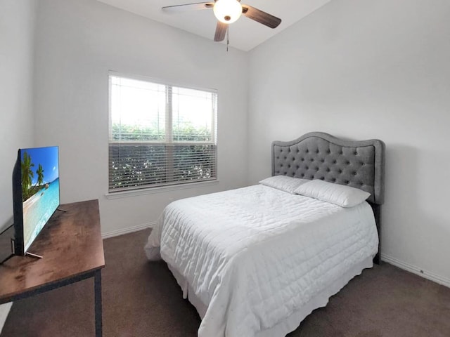 232 Silver Pass, Kyle, TX 78640 - bedroom with carpet floors and a ceiling fan