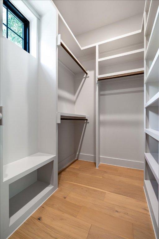 3003 W French Pl Unit 1, Austin, TX 78722 - spacious closet with light wood-type flooring