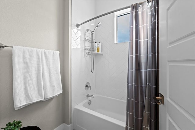 4501 Jackson Ave Unit 5301, Austin, TX 78731 - bathroom featuring shower / bath combo with shower curtain