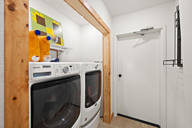 705 Peregrine Way, Leander, TX 78641 - washroom with washing machine and clothes dryer