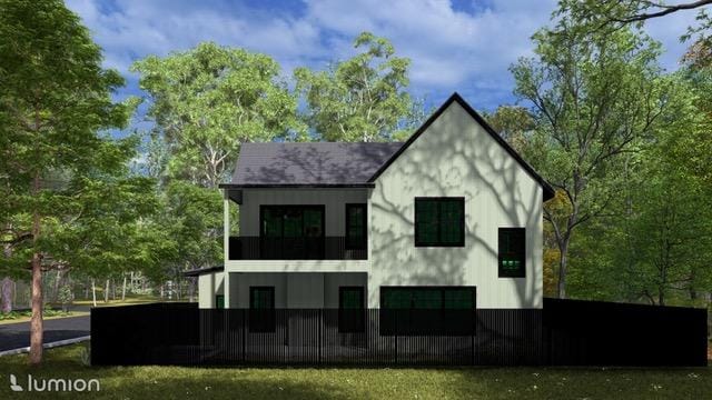 711 E 45th 1/2 St, Austin, TX 78751 - view of home's exterior with a balcony