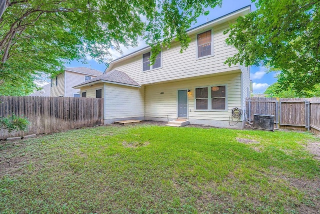 2920 Thrushwood Dr, Austin, TX 78757 - rear view of property with a fenced backyard