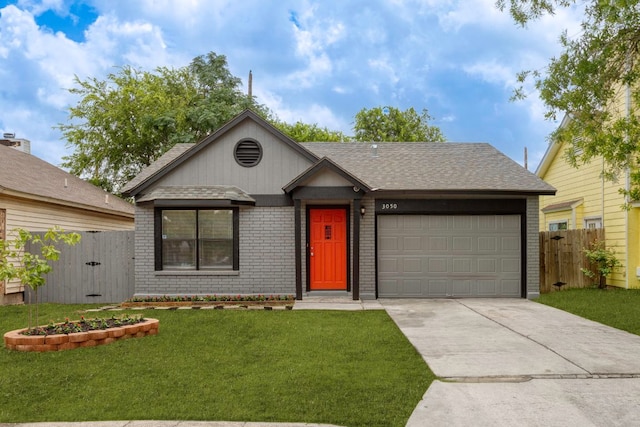 3050 Beacon Fld, San Antonio, TX 78245 - single story home featuring brick siding, an attached garage, driveway, and a shingled roof