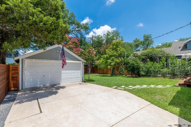 4206 Sinclair Ave, Austin, TX 78756 - view of detached garage