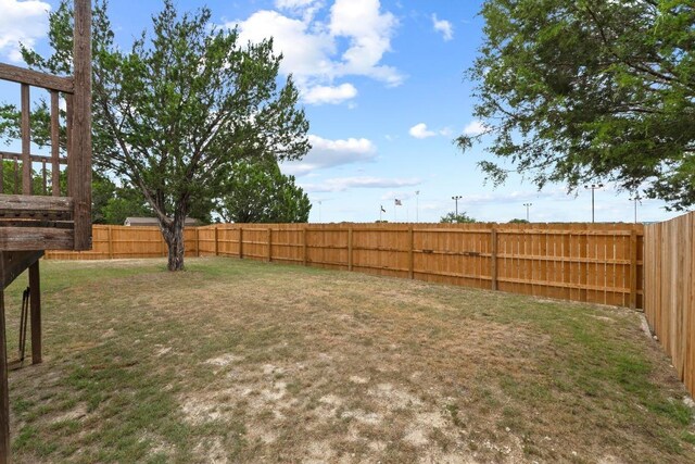 8104 Bronco Ln, Lago Vista, TX 78645 - view of fenced backyard