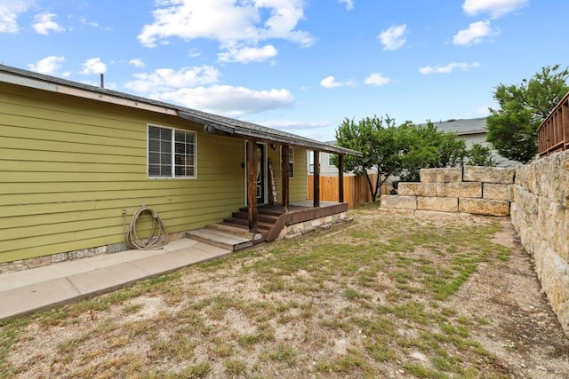 8104 Bronco Ln, Lago Vista, TX 78645 - view of yard