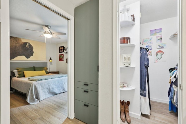 6803 Moonmont Dr, Austin, TX 78745 - bedroom featuring wood finished floors