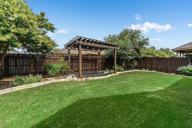 609 Joppa Rd, Leander, TX 78641 - fenced backyard featuring a pergola